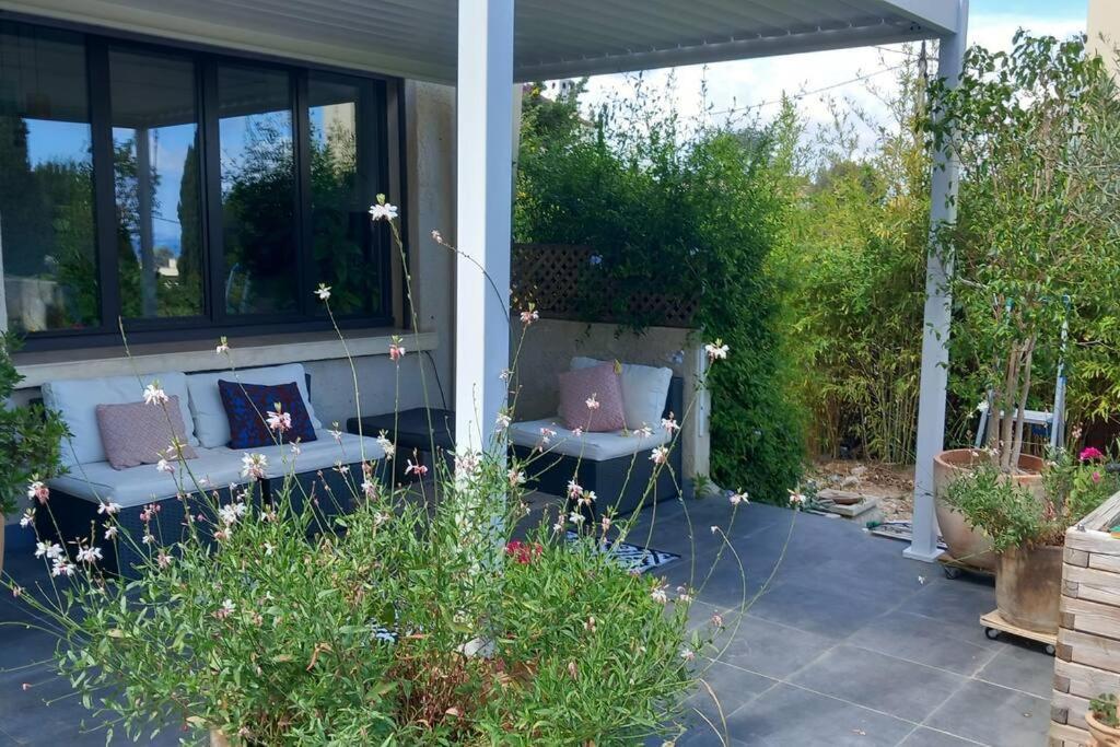 Villa Magali Grande Terrasse Vue Mer, Jardin, Proche Port La Ciotat Kültér fotó