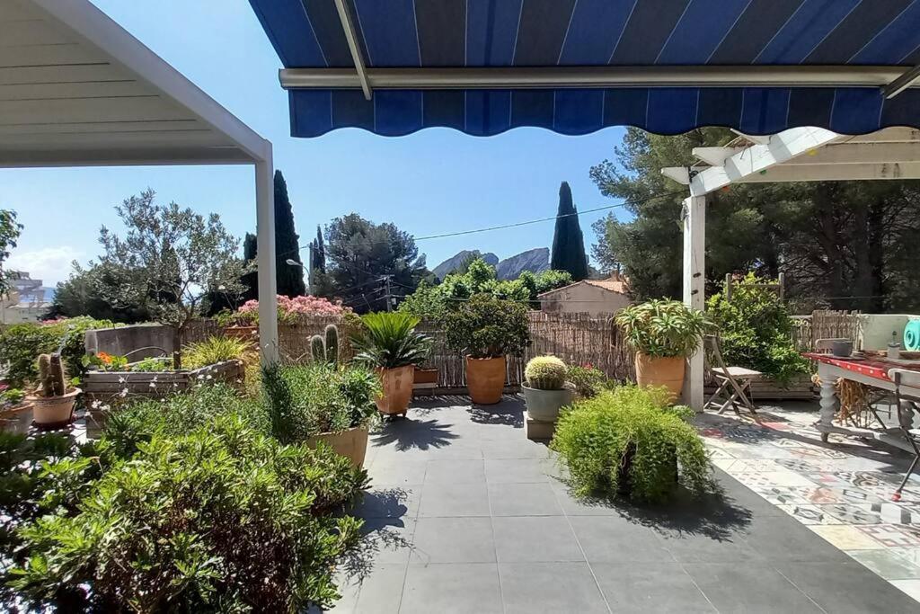 Villa Magali Grande Terrasse Vue Mer, Jardin, Proche Port La Ciotat Kültér fotó